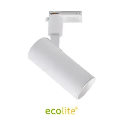 ECOLITE - Spot Riel Gu10 Blanco