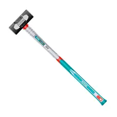 TOTAL TOOLS - Mazo Cabeza Acero Carbono con Mango Fibra de Vidrio 10 Libras Thsm61498