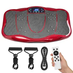 STYLE STARS - Plataforma Vibratoria Grande De Ejercicio - Bandas Y Control