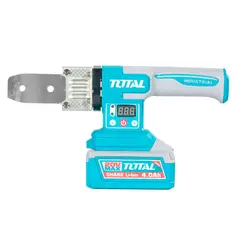 TOTAL TOOLS - Herramienta para Soldar Tubos de Plastico 20V 0°C - 320° C Sujeción 20. 25. 32m sin Carg ni Bat Twtli2018