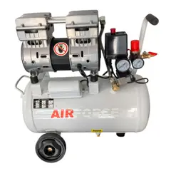 NIKE - Compresor de Aire Horizontal Libre de Aceite 24L 8 Bar 4.77CFM 1HP 120V/60Hz/1f Air Force Jn 750-24l