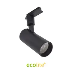 ECOLITE - Spot Riel Gu10 Negro