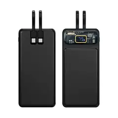 GENERICO - Power Bank 20.000 Mah 22.5W Carga Rápida Cable Tipo C Iphone
