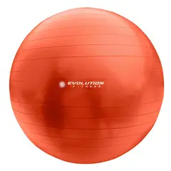 EVOLUTION FITNESS - Balón de Pilates Evo 55 cm Naranja Con Inflador