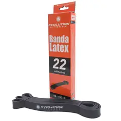 EVOLUTION FITNESS - Banda Elástica Resistencia Poder de 22 mm