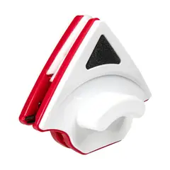 ENERGY PLUS - Limpia Vidrios Magnético Triangular Doble Cara para Esquinas