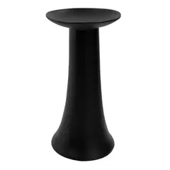MARRES - Candelabro Cerámica Grande 12x24 Cm Negro Nara