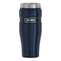 THERMOS - Termo Mug King Azul 470ml 19.8cm Acero Inoxidable Azul