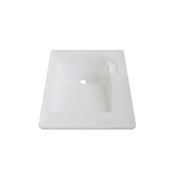 FIRPLAK - Lavarropas48X51 Brillante Con Flauta Granito Bl