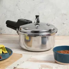 HOME ELEMENTS - Olla a Presion Aluminio 2.0l Con Tapa Acero