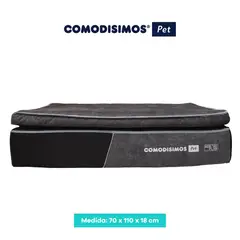 COMODISIMOS - Cama para Perros Cozy Coils Grande 70x110x18