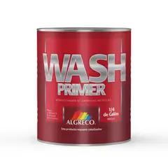 ALGRECO - Wash Primer Componente A 1/4 Galón