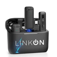 undefined - Micrófono Inalámbrico Lavalier Solapa Linkon + Estuche Carga