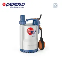 PEDROLLO - Electrobomba Sumergible Drenaje Aguas Limpias 0.5 Hp ½ Hp 110 V