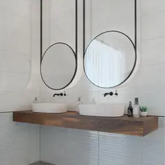 EUROCERAMICA - Pared Cerámica Mármol Salinas Marfil 31x60 cm Caja 1.86 m2