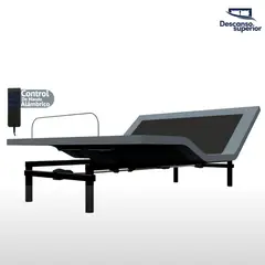 undefined - Cama Eléctrica Ajustable Easy Bed Sencilla 100x200 Sin Colchón