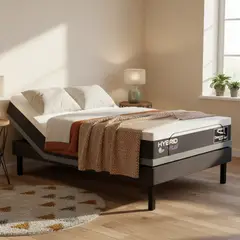 undefined - Combo Cama Eléctrica Ajustable Easy Bed semisencilla 80x200 + Colchón Hybrid Vital 27