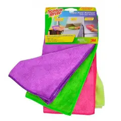 SCOTCH BRITE - Paño Microfibra x 4