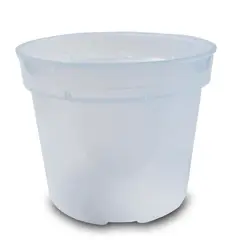 ANTHIA - Matera Plastica Para Orquideas 14Cm Traslucida Hc