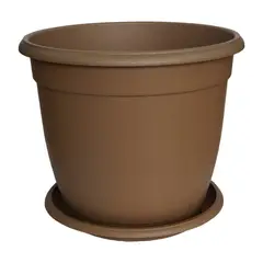 FERCON - Matera Plastica Eco Genova 40Cm C/Plato Terra Home
