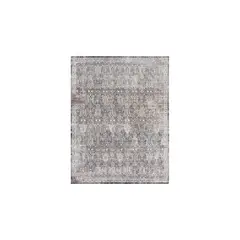 undefined - Alfombra para Sala Rectangular Bungalow Rosa Suave y Tribal 61cm x 91cm