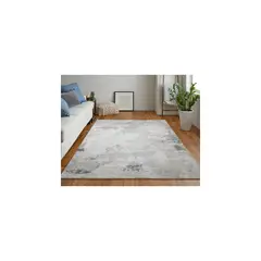 undefined - Alfombra Geométrica Lavable Lympsham Diseño Moderno de 120x180 cm