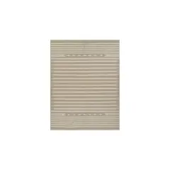 undefined - Alfombra para Sala Rectangular Geométrica Erin Gates Thompson de Lana Tejida a Mano Reversible 61cm x 91cm