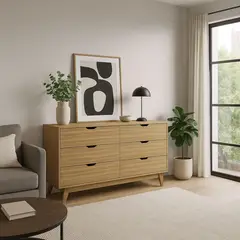 MUEBLES 2020 - Cómoda Dakar Blanco