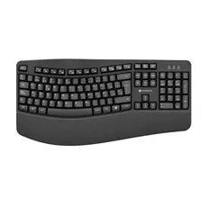 ESENSES - Teclado Inalámbrico Ergonómico Wek-308 Negro