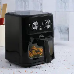 HOME ELEMENTS - Airfryer 4 L Negra