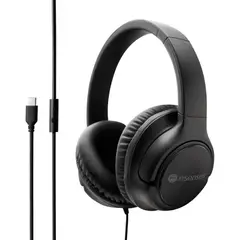 ESENSES - Audífonos Diadema Alámbricos Tipo C Hp-404 Neg