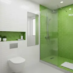 HOLZTEK - Mosaico Vidrio Verde Limon 4mm 30x30cm