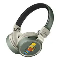 STEREN - Audífonos Bluetooth con Reproductor MP3 Simpsons