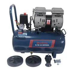 DONG CHENG - Compresor Libre de Aceite 24L 8A 45l/min 116 PSI 110V Dongcheng