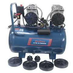 DONG CHENG - Compresor Libre de Aceite 50l 14.8A 95l/min 116 PSI 110V Dongcheng