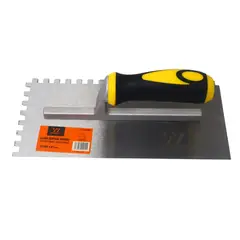 FERRAWYY - Llana Dentada Mango de Goma 297mmx127mm. Diente 8x8mm Fwyy