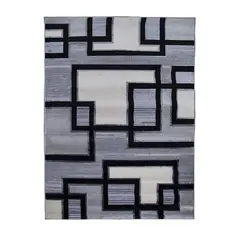 GENERICO - Tapete Alfombra Pie de Cama Turquia 60 x 110 Cms Gris