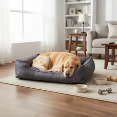 PETIZOOS - Cama para Perro Soft Gigante Morada