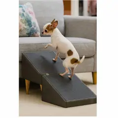 PETIZOOS - Rampa para Mascotas Doble Proposito Gris