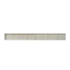 ESPACIOS ARMONICOS - Repisa TV Gabinete Large 180x19.5x19.5 cm Gris Claro