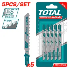 TOTAL TOOLS - Hoja de Sierra Caladora para Metal