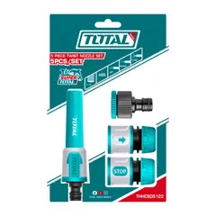 TOTAL TOOLS - Acoples Manguera Set X 5