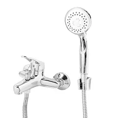 GRIFOS CENTER - Kit Spa. Monocontrol De Tina + Teleducha Y Accesorios Consumo 1 l/ciclo