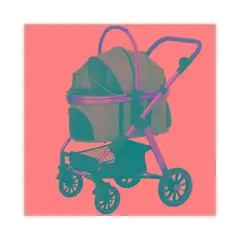 GENERICO - Carriola para Perros Pet Stroller Plegable Ligero Modelo Ps202