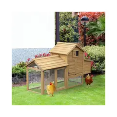 GENERICO - Gallinero de Madera Envío Amazon Carpa Resistente y Compacta para Aves
