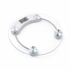 52 BITS - Báscula Digital de Vidrio Redonda