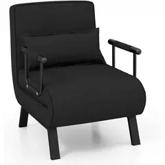 GIANTEX - Sofá Cama Convertible 4 En 1 Con Respaldo Ajustable Para Sala Dormitorio Oficina