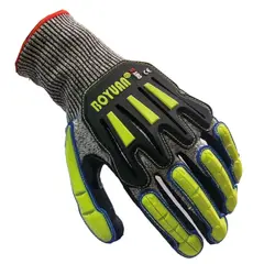 ELEMENT - Guante Antiimpacto. Textil Anticorte Nivel 5. Recubierto En Espuma de Nitrilo Acabado Arenoso. Refuerzo Entre Pulgar E Indice y Moldes En Tpr. Talla 10 Pq 6
