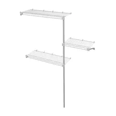 REJIPLAS - Closet Rejilla Petit Ancho Hasta 1.4x0.9x0.3 Metros Blanco