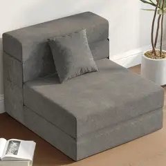 undefined - Sofá Cama Plegable 5 en 1 Convertible Individual para Espacios Pequeños